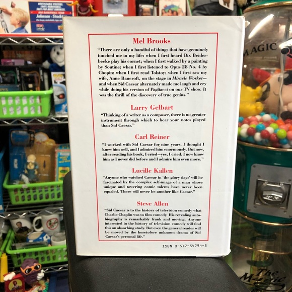 Vtg ‘82 Sid Caesar Signed Book “Where Have I Been?” - 1st Ed Hardcover - Picture 11 of 12